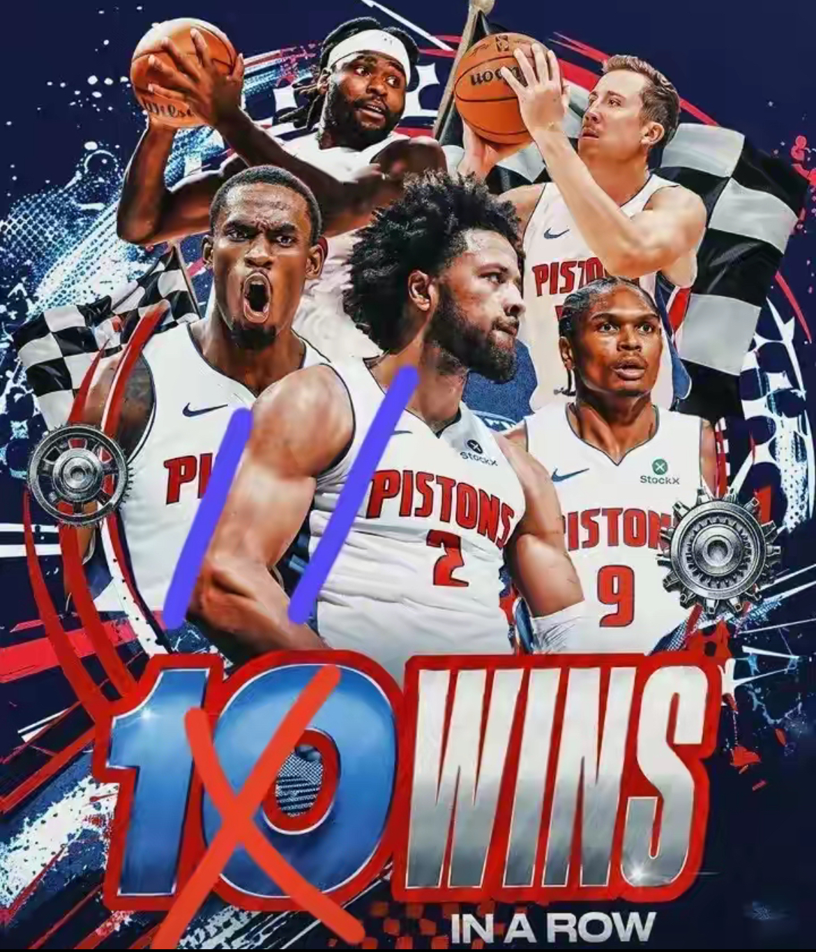 包含里程碑夜底特律活塞刷新队史纪录，NBA总决赛赛后刷纪录，态度坚定，赛程密集仍需轮换的词条